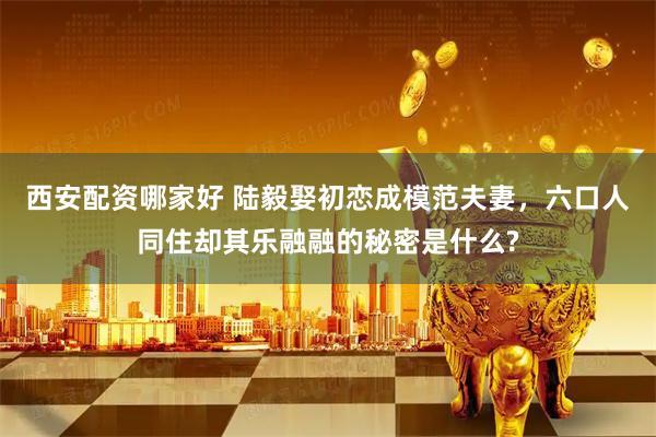西安配资哪家好 陆毅娶初恋成模范夫妻，六口人同住却其乐融融的秘密是什么?